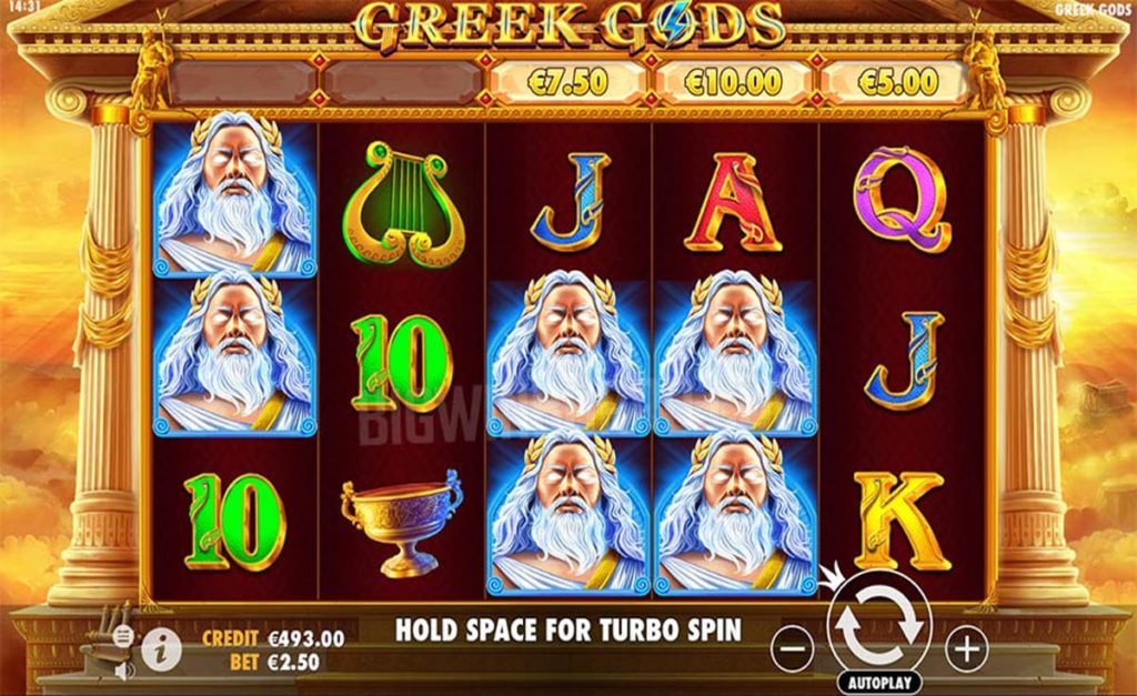 Greek Gods-เกมสล็อต